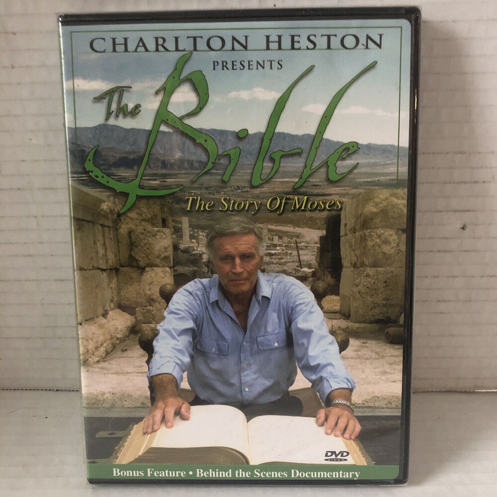 Charlton Heston the Bible the Story of M DVD